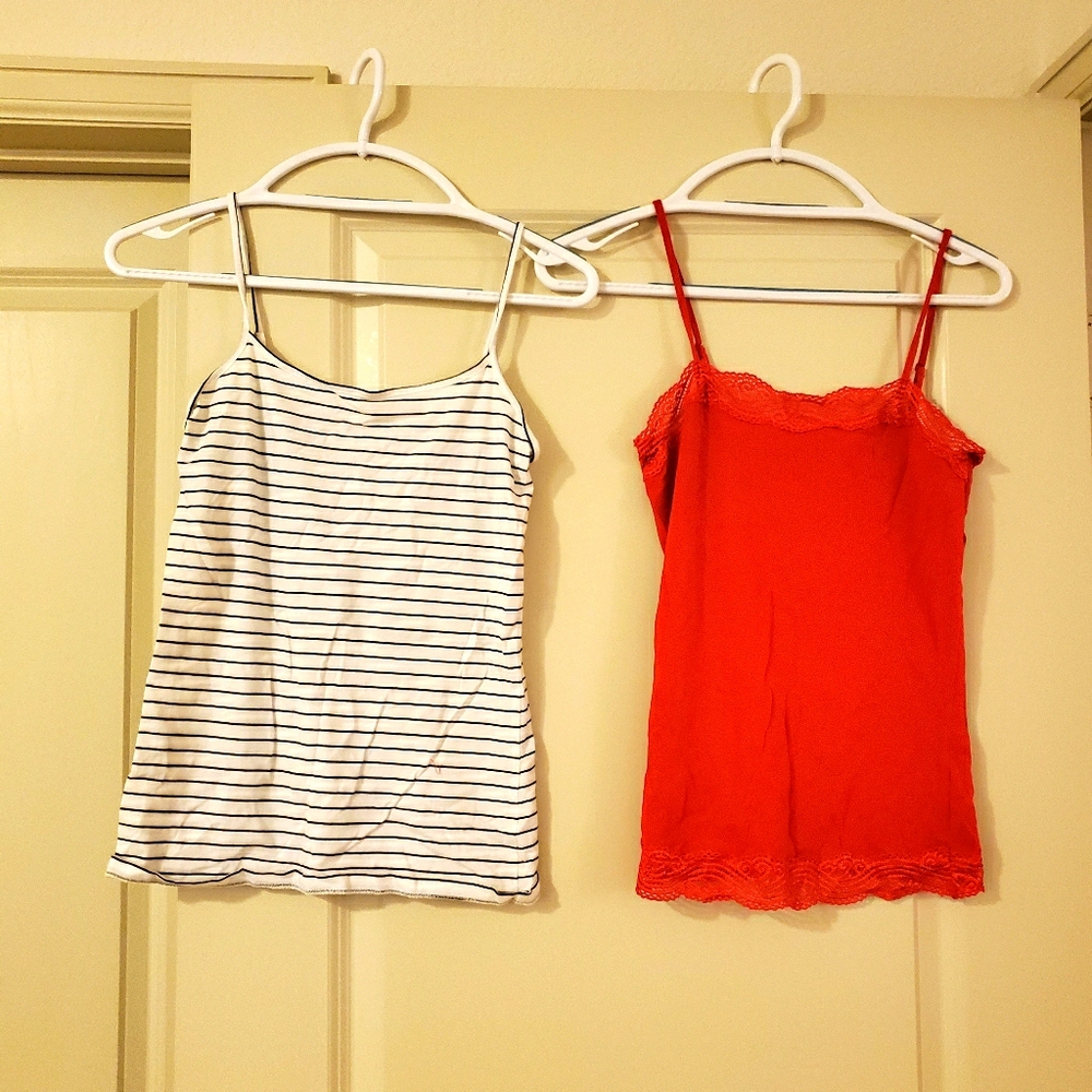 Two Ann Taylor Camis Size XS